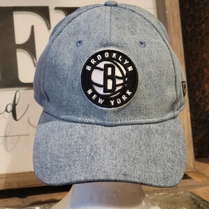 New Era 9TWENTY Brooklyn Nets Adjustable Hat One Size Fits Most